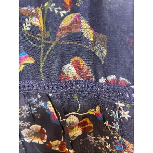 Anthropologie Pilcro Ladder Lace Tunic Blouse Size XS - Picture 8 of 9